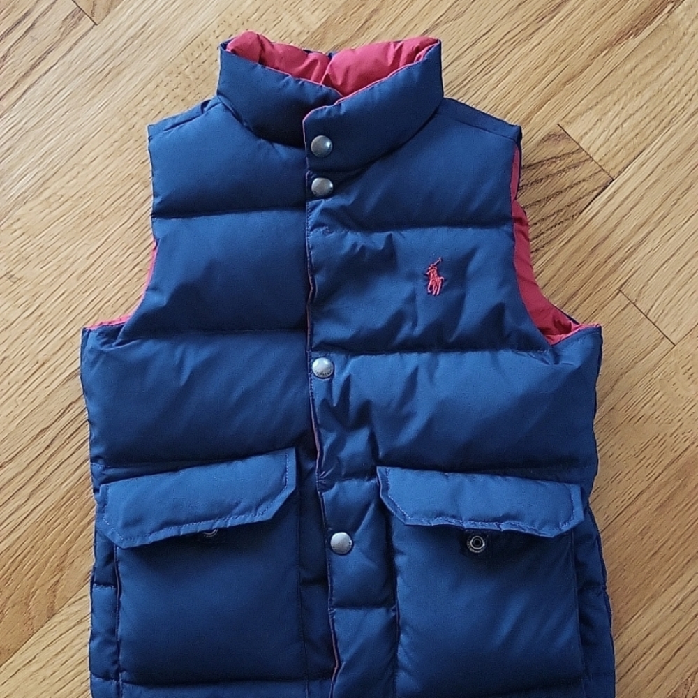 Boys Ralph Lauren Reversible Vest